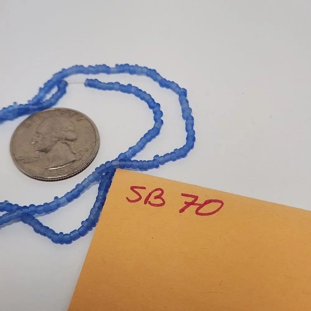 4/$10 Seed Bead 1 Single Strand Seed Beads Jewelry Making Supplies Crafts